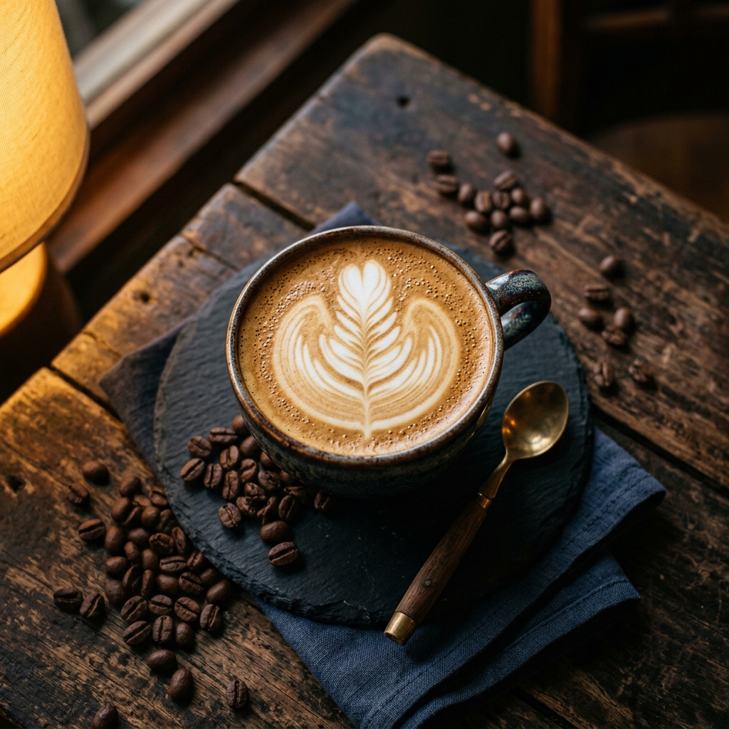 Café artesanal en La Crêperie